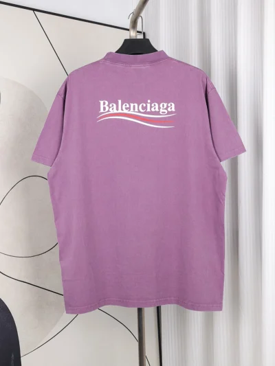 T-Shirt mit verblasstem Logo-Print
