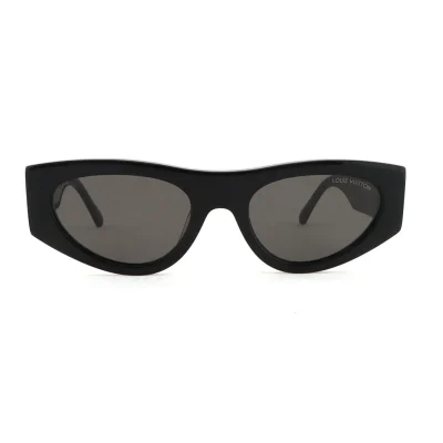 Acetat-Sonnenbrille Schwarz