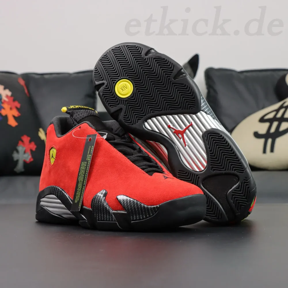 Air Jordan 14 Retro 'Ferrari' 654459-670 – Bild 3