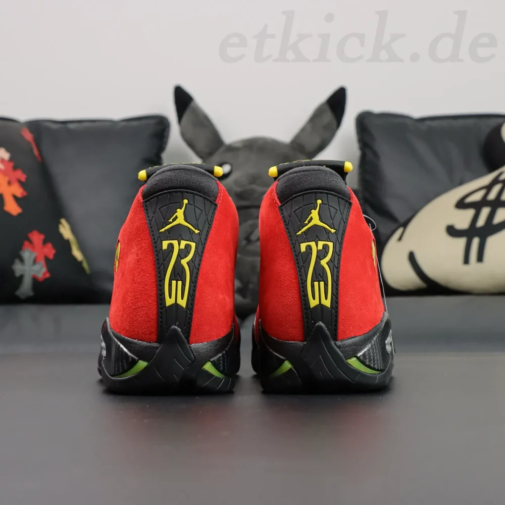Air Jordan 14 Retro 'Ferrari' 654459-670 – Bild 5