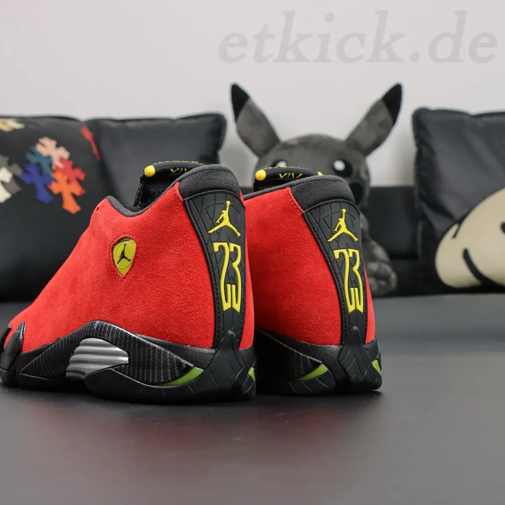 Air Jordan 14 Retro 'Ferrari' 654459-670 – Bild 6
