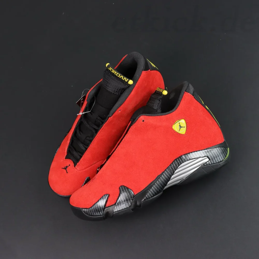 Air Jordan 14 Retro 'Ferrari' 654459-670 – Bild 4