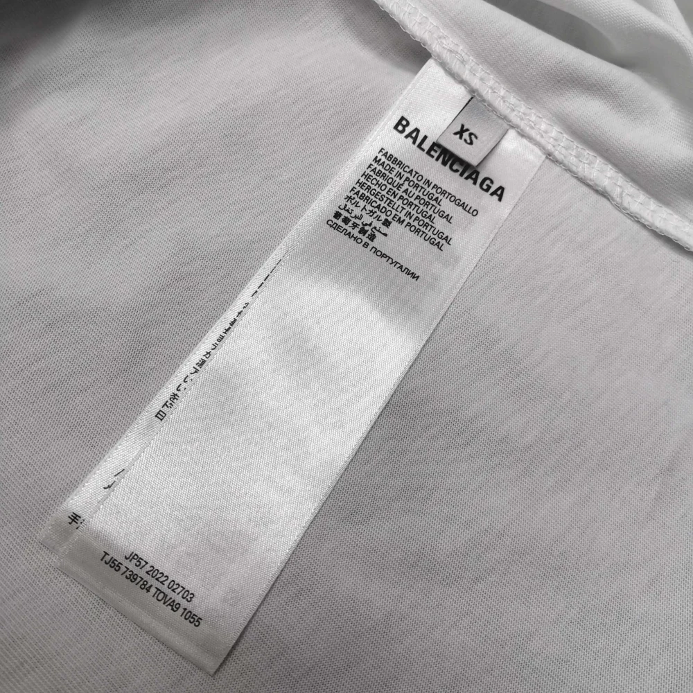 Balenciaga Cotton Knife Pump T-Shirt Reps – Bild 8