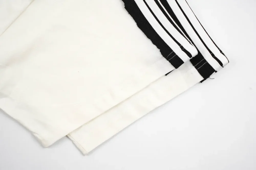 Balenciaga Ring Sleeves Web Kurzarm Weiß – Bild 7