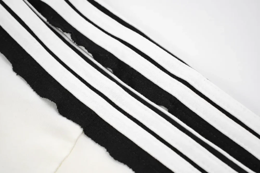 Balenciaga Ring Sleeves Web Kurzarm Weiß – Bild 8
