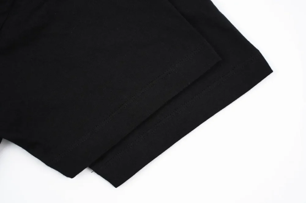 Baumwoll-T-Shirt mit Kompass-Print schwarz – Bild 7