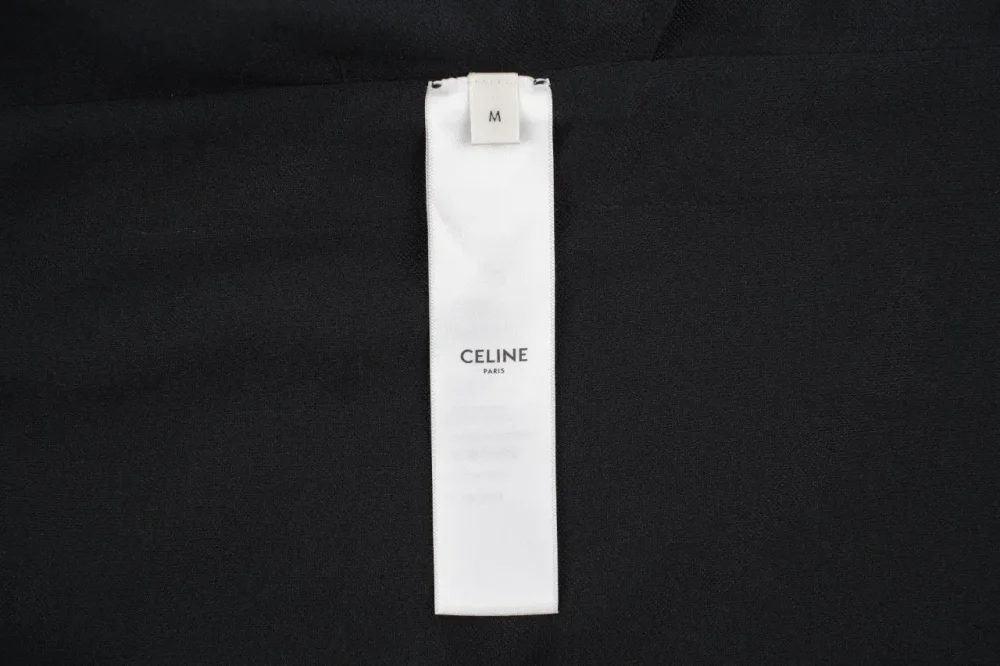 Celine Shorts mit seitlichem Band Schwarz – Bild 9
