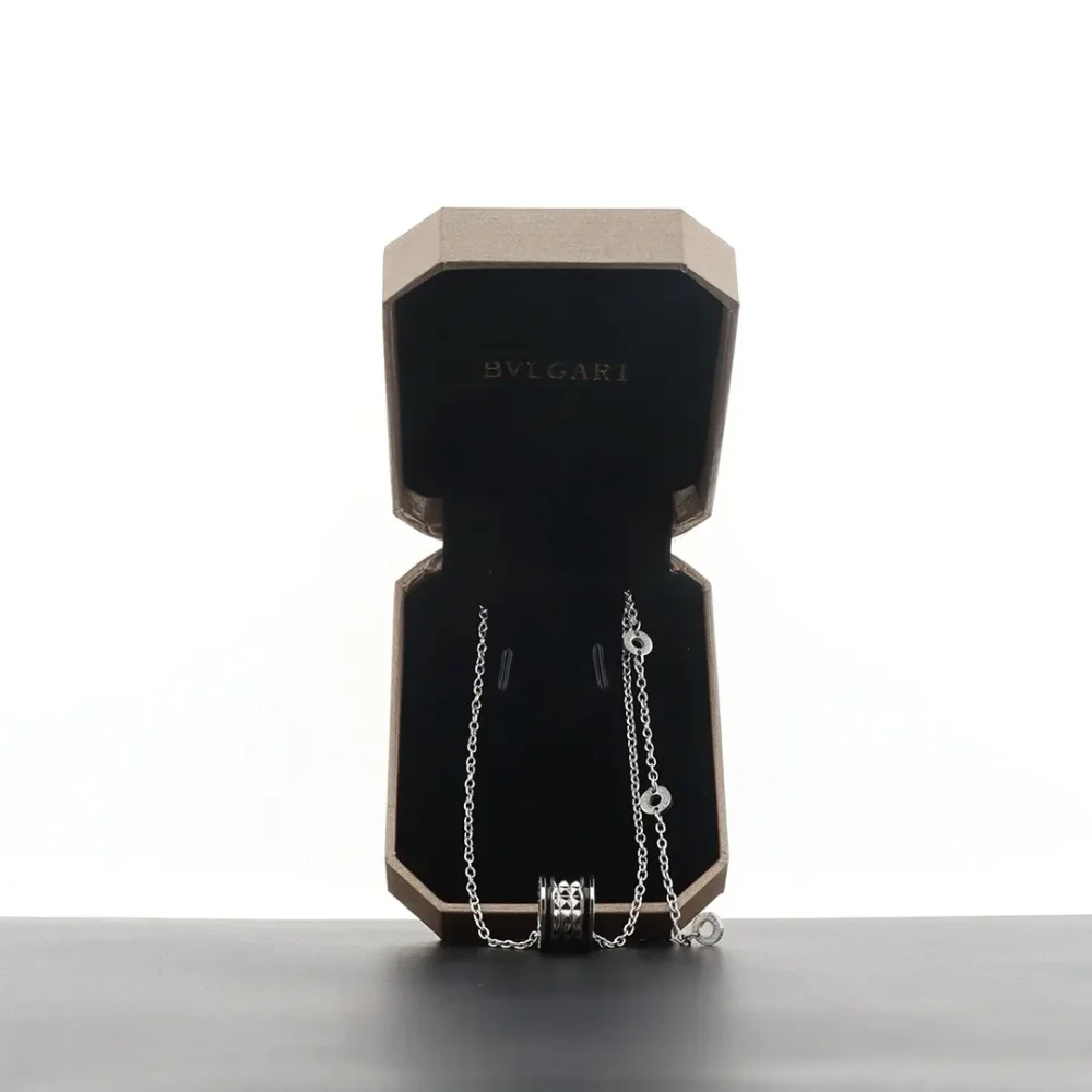 Keramikkette silber