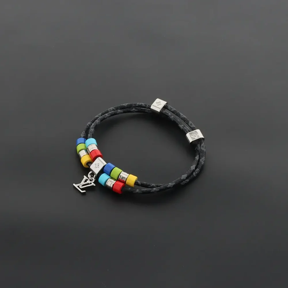 Logo-Charm-Armband grau – Bild 2