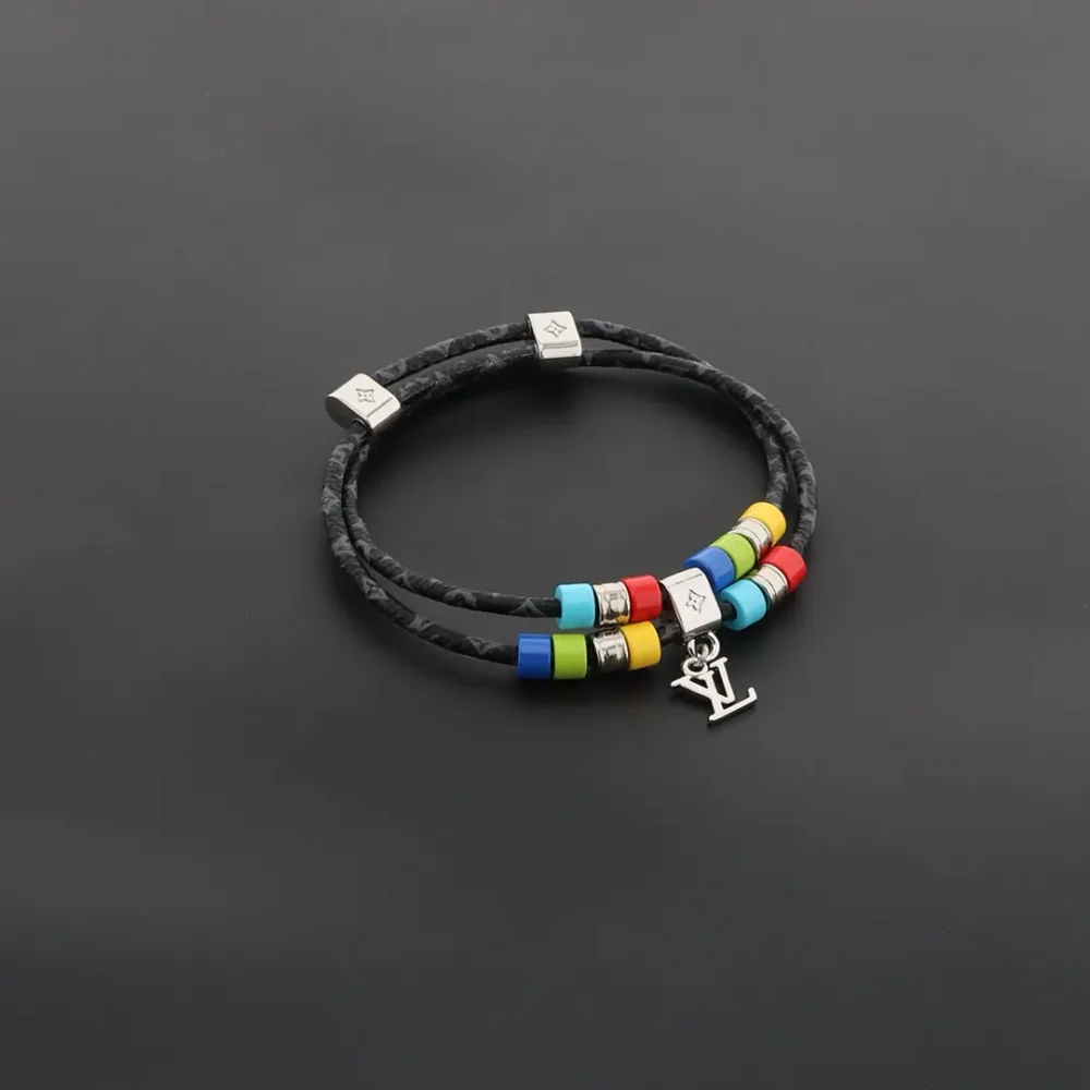Logo-Charm-Armband grau – Bild 3