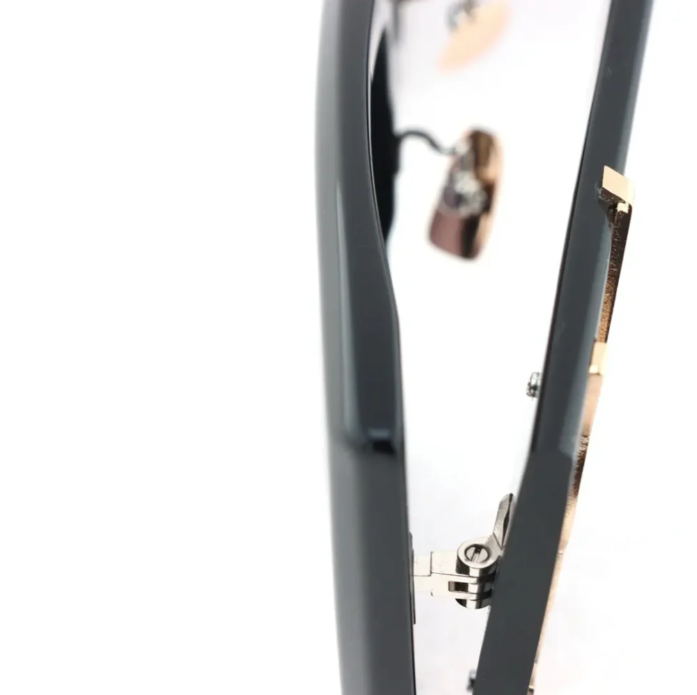 Oversized Cat Eye Sonnenbrille schwarz – Bild 5