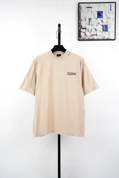 Paris Coke Letter Destruction Doppelseitiges Kurzarm-Shirt