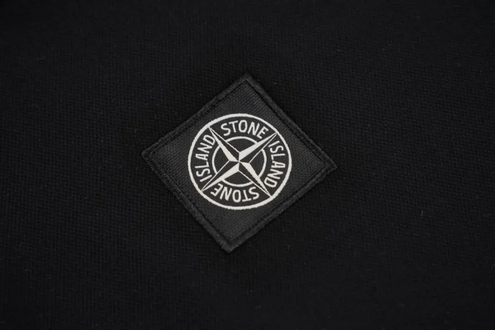 Polo-T-Shirt schwarz – Bild 5