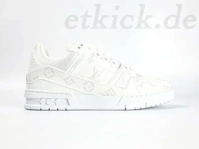 Top-Version Trainer Weiß Monochrom Low-top Sneakers Replica