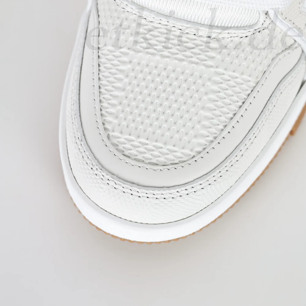 Trainer Sneaker Weiß und Rot – Bild 8
