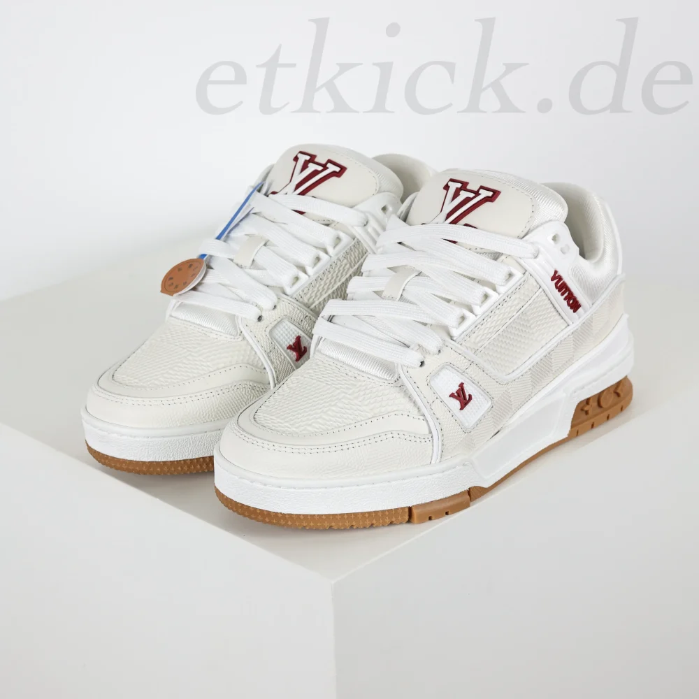 Trainer Sneaker Weiß und Rot