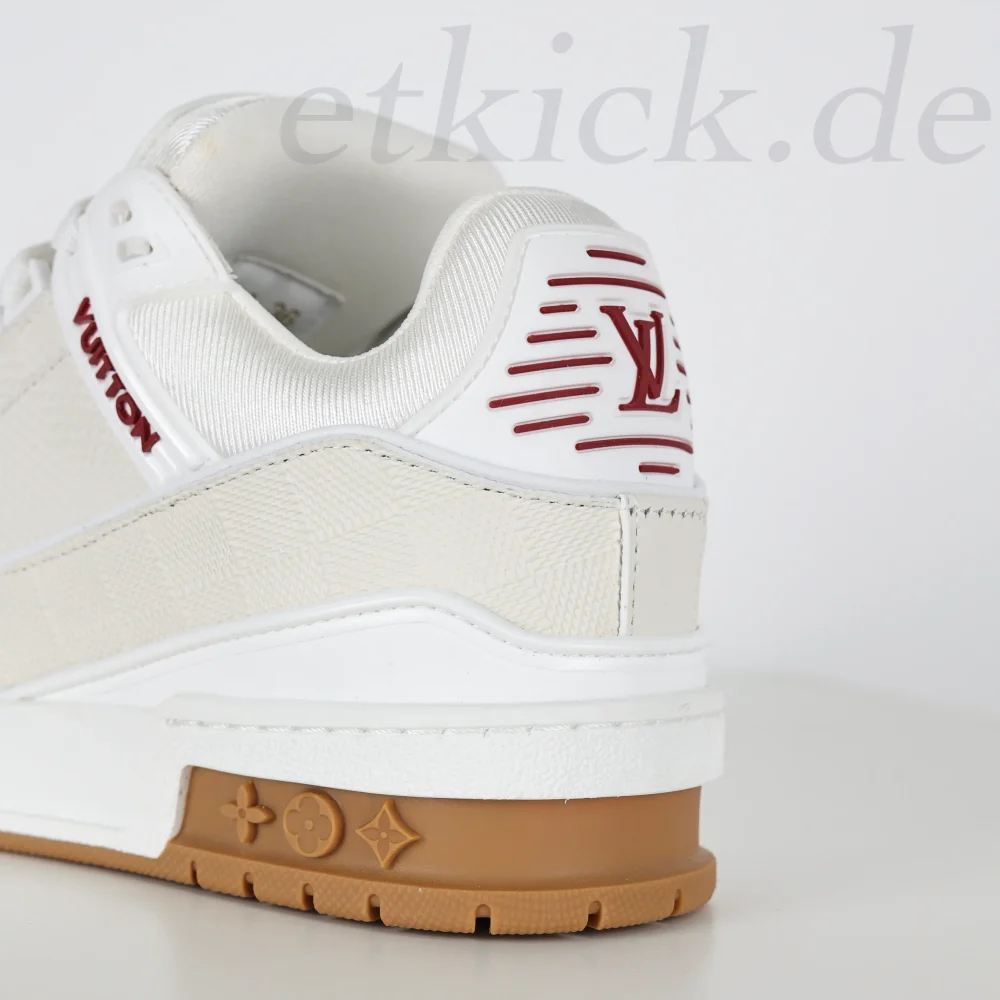 Trainer Sneaker Weiß und Rot – Bild 11