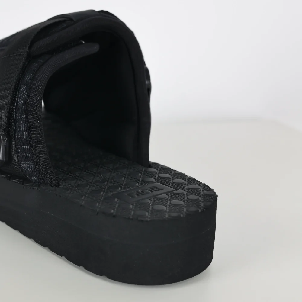 Alpha Sandale Schwarz Schräg Jacquard – Bild 10