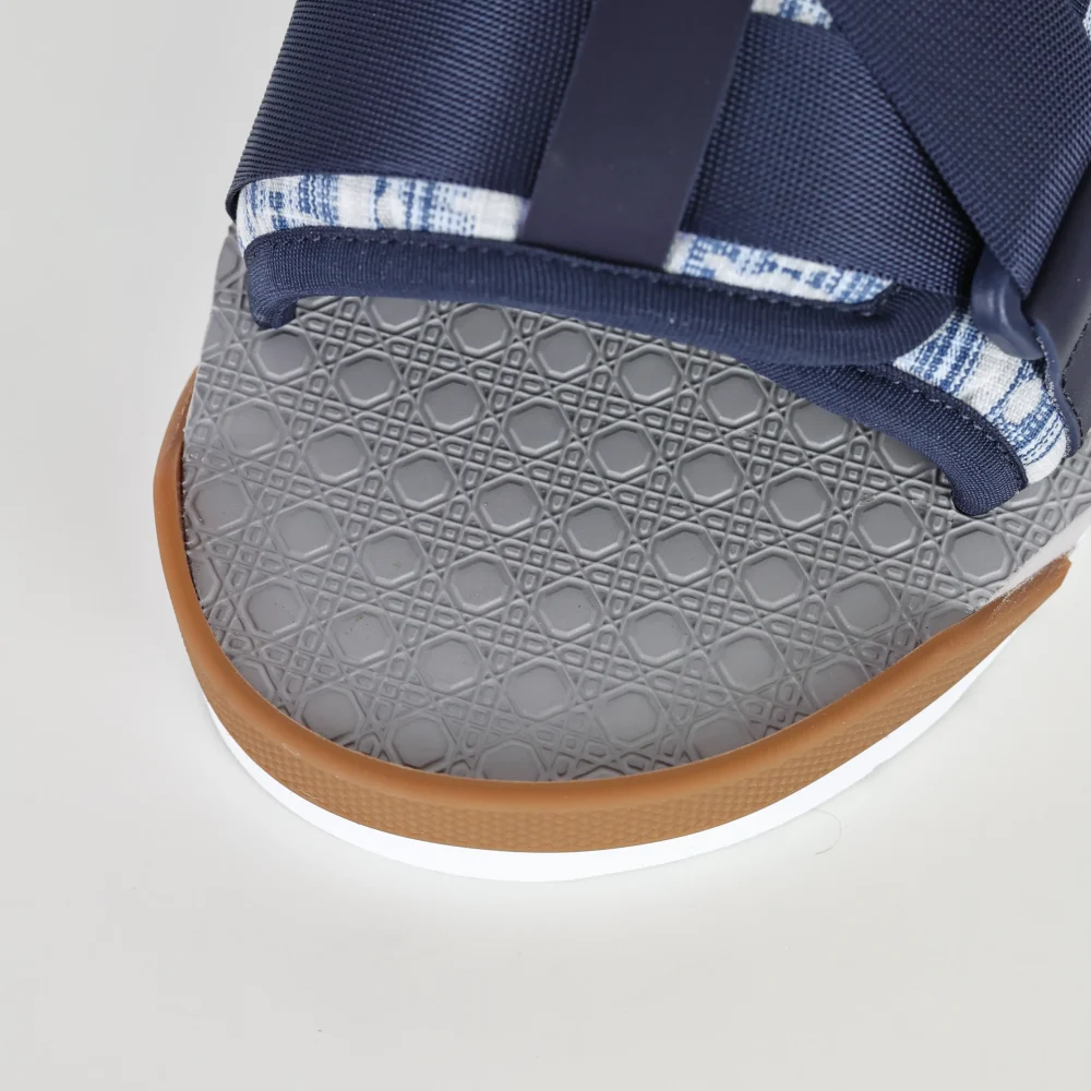 Alpha Slide Blau Herren Hausschuhe – Bild 9