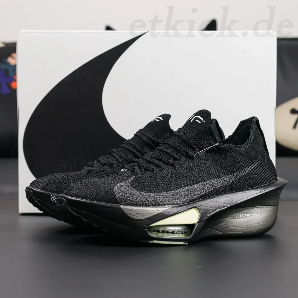 Alphafly 3 Straßenrennschuhe Herren Schwarz