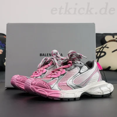 Balenciaga 3XL Toe Spray Sneaker in Grau Rosa und Dunkelgrau