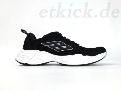 Balenciaga Herren Monday Shoe Schwarz und Weiß Low Top Sneaker