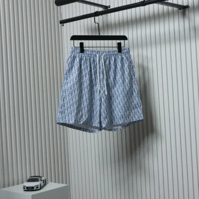 CD Strandshorts mit Monogramm-Volldruck