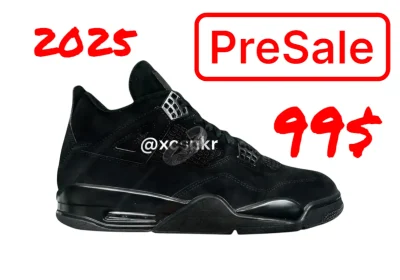 Jordan 4 Black Cat 2025 Vorverkauf
