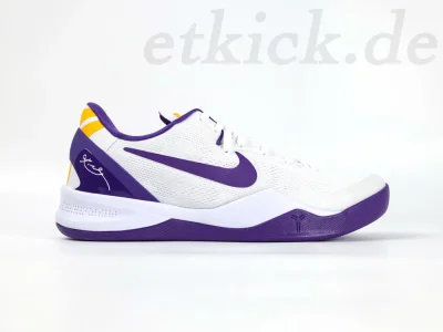 Kobe 8 Protro Weiß Court Lila