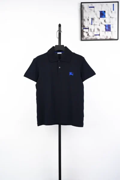 Kurzarm-Poloshirt Warhorse Blau