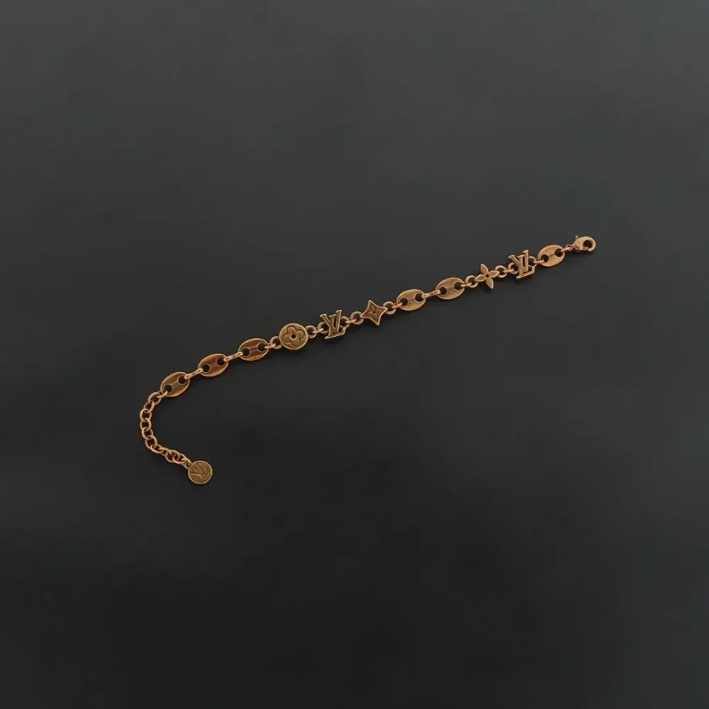Logo Messingarmband Gold – Bild 6