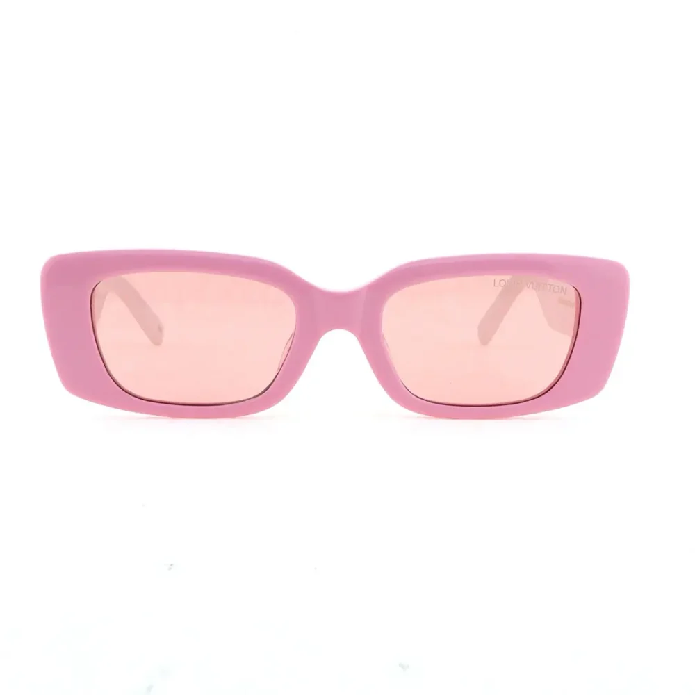 Murakami Takashi Letter Print Square Sunglasses1
