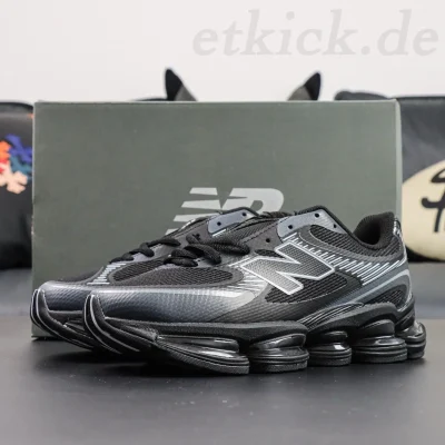 New Balance 2000 Low Top Casual Running Schwarz