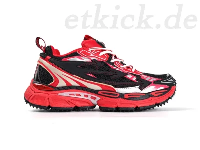 OFF-WHITE Be Right Back Schwarz Rot