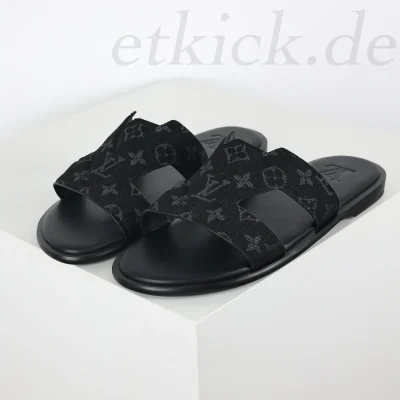Oasis Classic Pantoletten in Schwarz