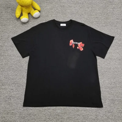 Off-White T-Shirt mit Pfeil-Print Schwarz