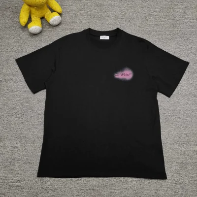Off White neue lose Version Inkjet Pfeil Kurzarm-T-Shirt