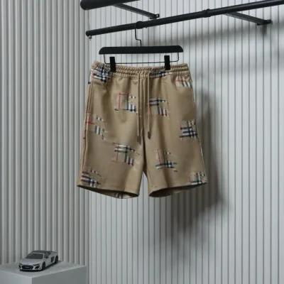 Shorts mit kariertem Warhorse-Print