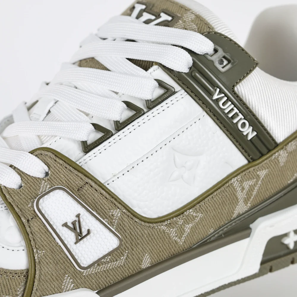 Trainer Sneaker Khakigrün – Bild 8
