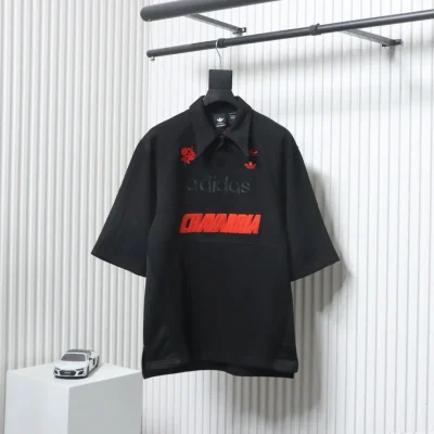 Adidas Originals x Willy Chavarria SS25 Kurzarm-Poloshirt