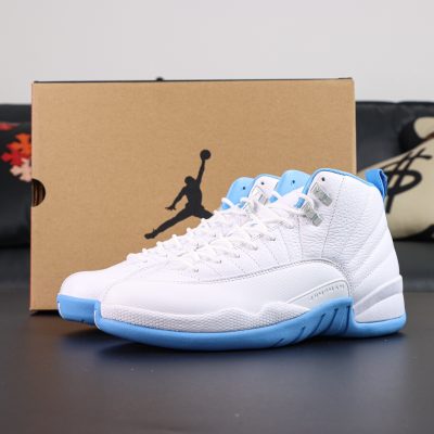 Air Jordan 12 „MELO“ Weiß und Blau 2025 Edition