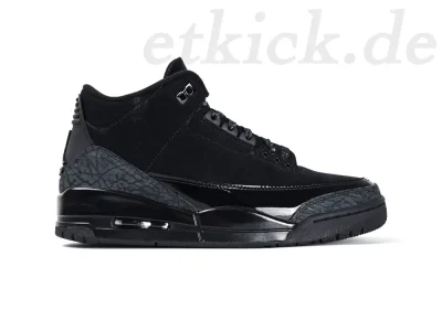 Air Jordan 3 Retro 2025 Schwarze Katze