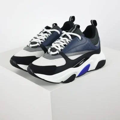 B22 Jogging Fashion Sneakers Blau Schwarz 20