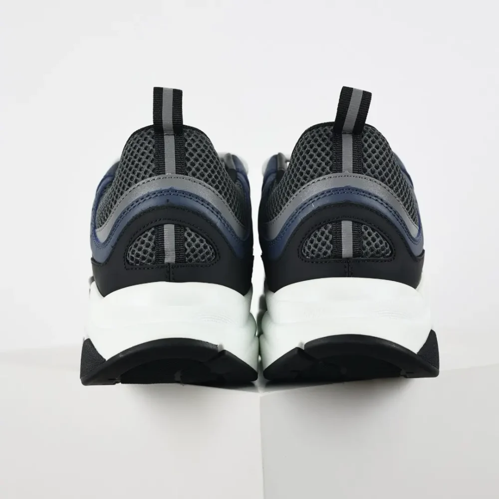 B22 Jogging Fashion Sneakers Blau Schwarz 20 – Bild 6