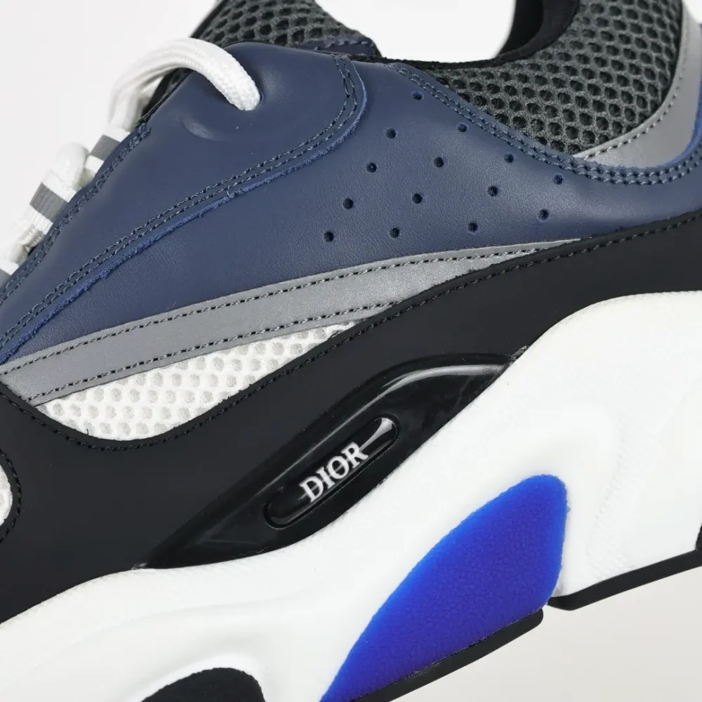 B22 Jogging Fashion Sneakers Blau Schwarz 20 – Bild 9