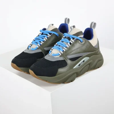 B22 Jogging Fashion Sneakers Olivgrün