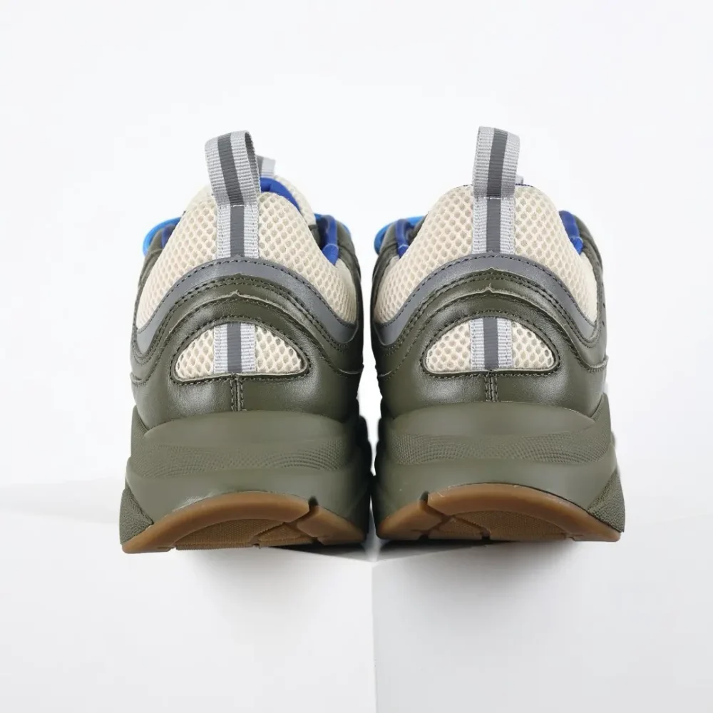 B22 Jogging Fashion Sneakers Olivgrün – Bild 6
