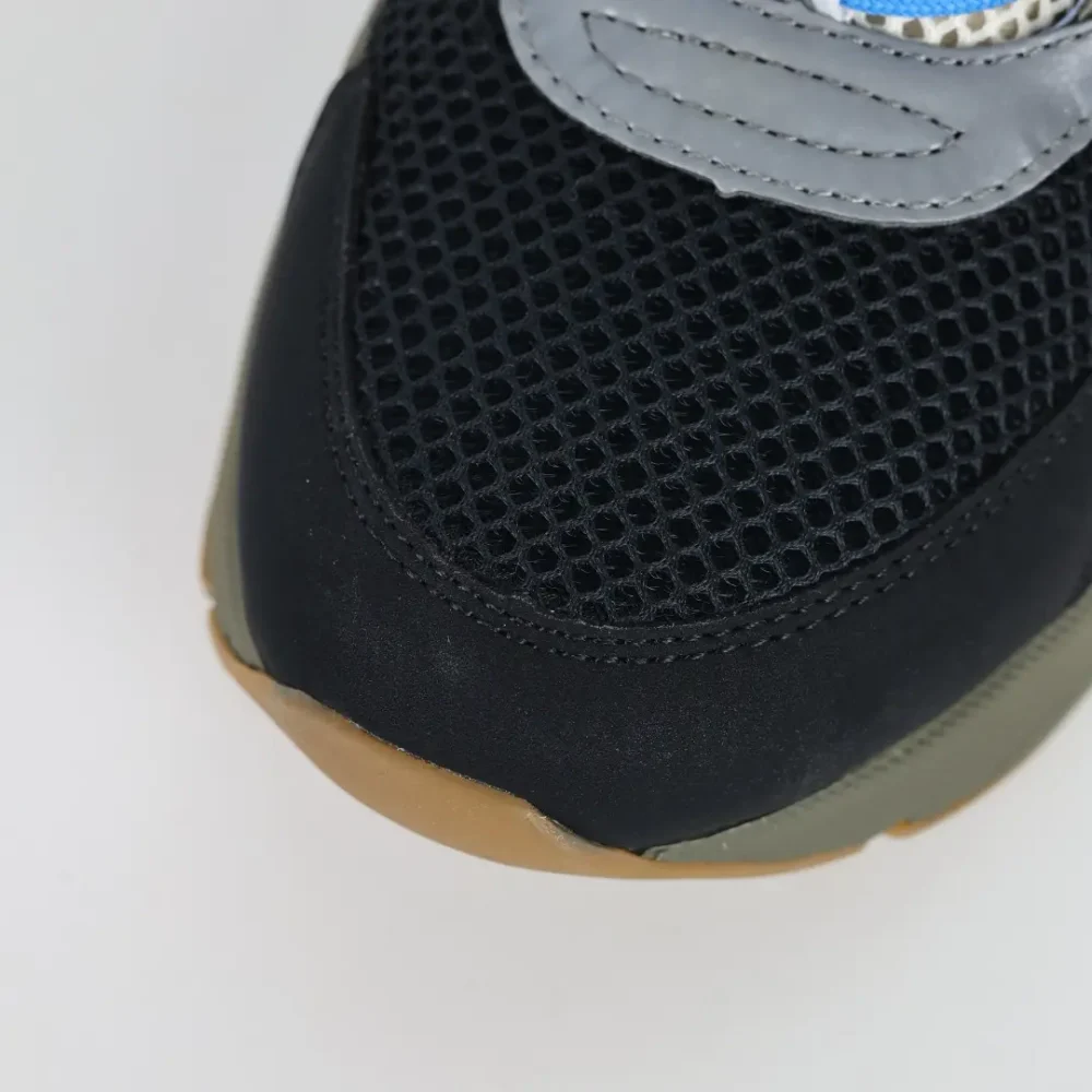 B22 Jogging Fashion Sneakers Olivgrün – Bild 9