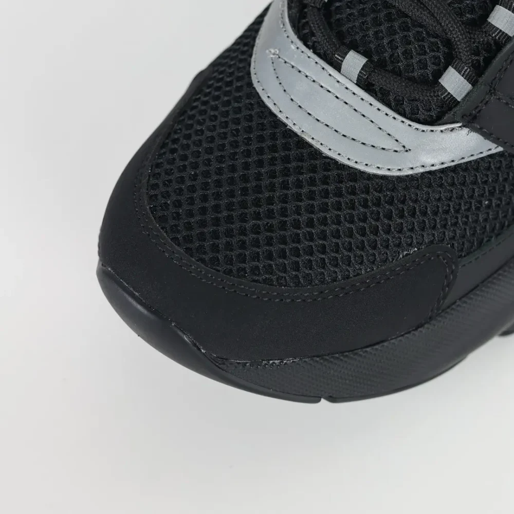 B22 Jogging Fashion Sneakers Schwarz und Grau – Bild 8