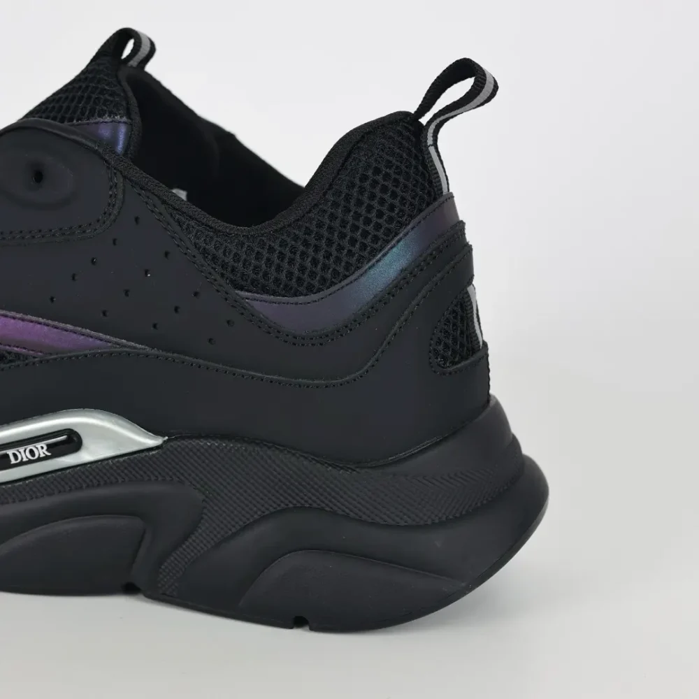 B22 Jogging Fashion Sneakers Schwarz und Lila – Bild 9